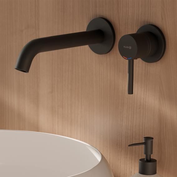 Вилив для ванни DN20 Bozz (3850539) чорний, Kludi