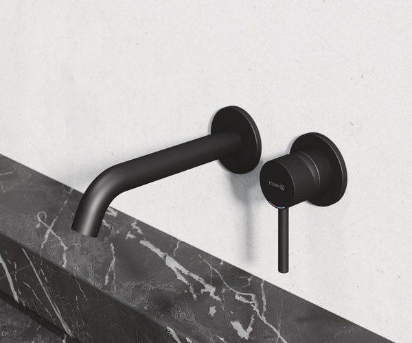 Вилив для ванни DN20 Bozz (3850539) чорний, Kludi