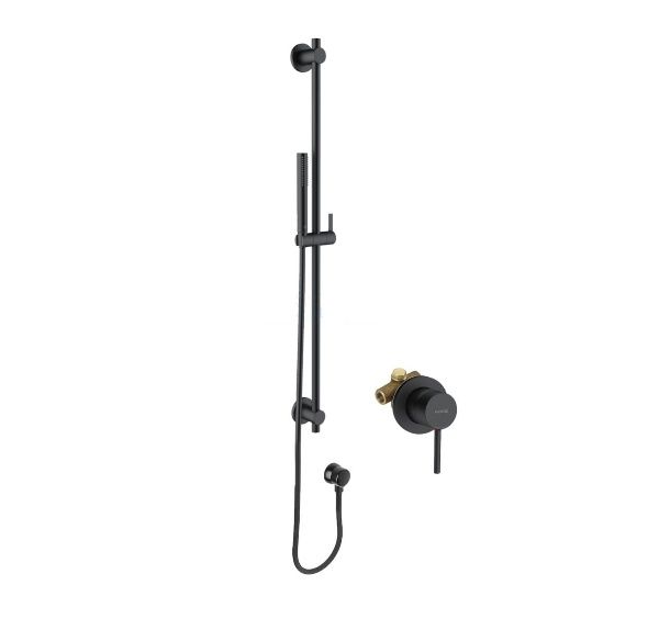 Змішувач для душу Bozz (389253976) чорний, Kludi