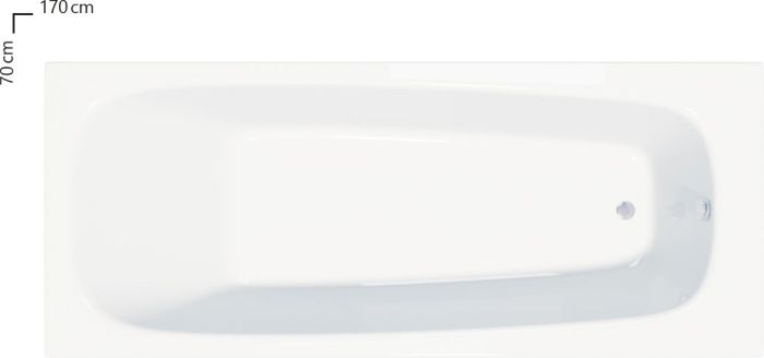 Ванна прямокутна Septima 170x70, RAVAK