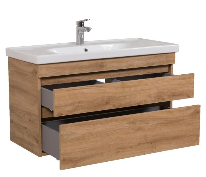 Тумба с умывальником Винтаж Frame (Севилья) 100, Аква Родос