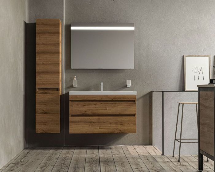 Тумба с умывальником Винтаж Frame (Севилья) 100, Аква Родос