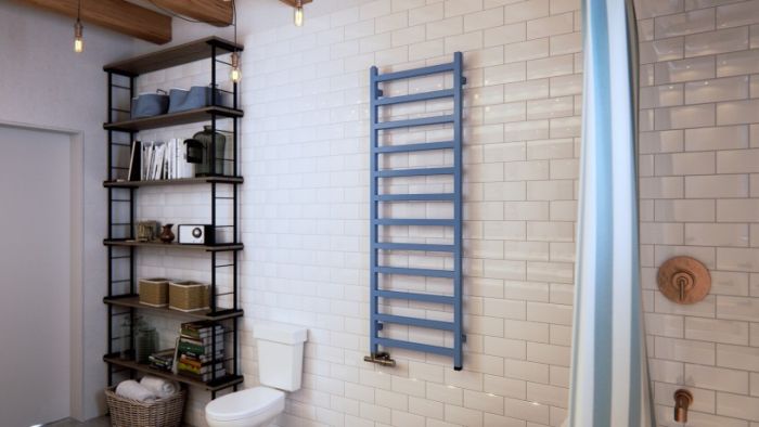 Рушникосушка TERMA Simple 960x500 Ral Sparkling Gravel SX