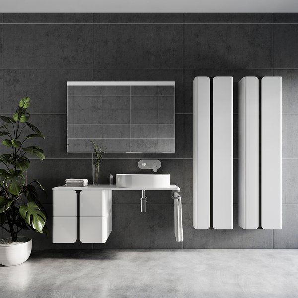 Пенал Balance SB 400 White-Graphit RAVAK