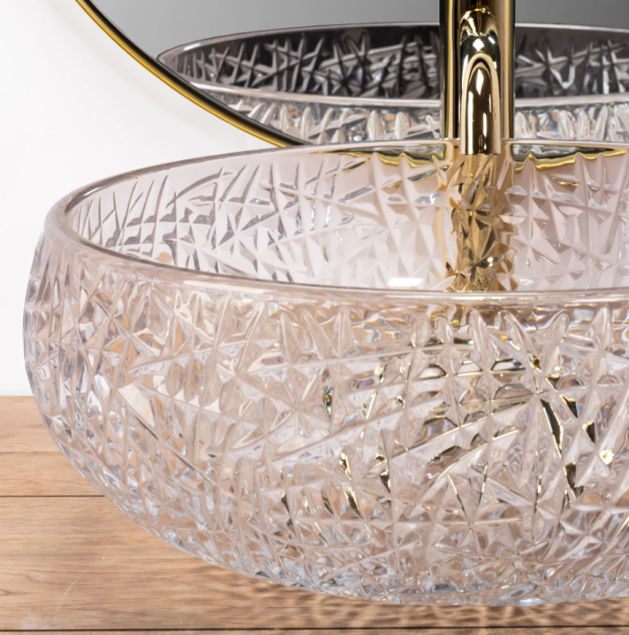 Умивальник REA ICE CRISTAL накладний