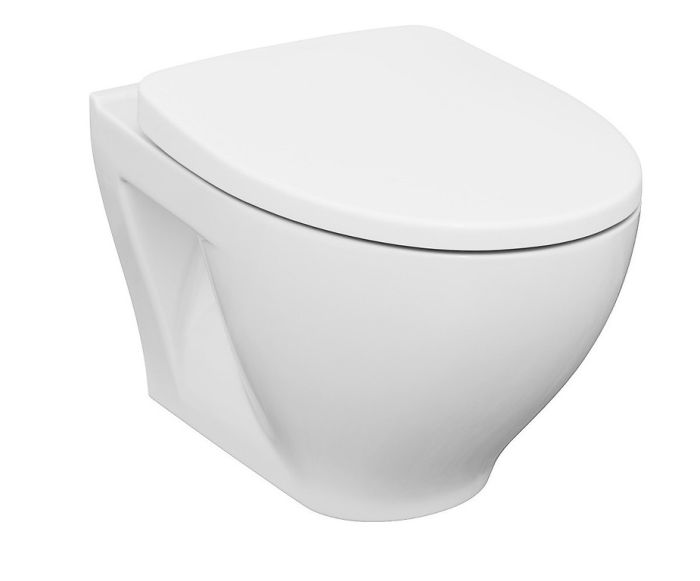 Подвесной унитаз А29 Moduo с крышкой дюропласт Slim Wrap Cersanit