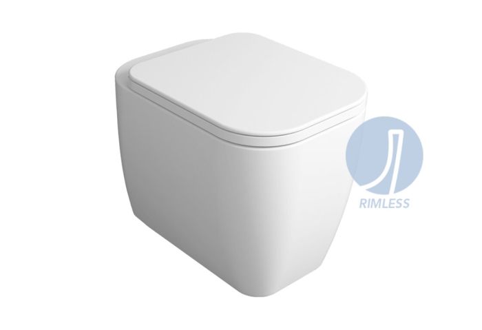 Напольный унитаз HE 01 Henges Glossy white SIMAS