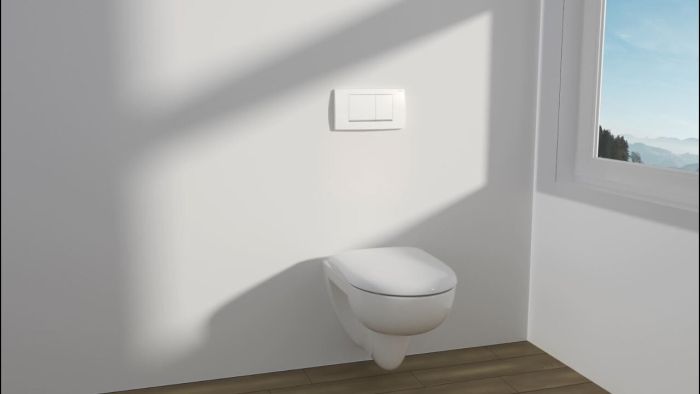 Кнопка зливу Twinline30 115.899.KJ.1 білий Geberit