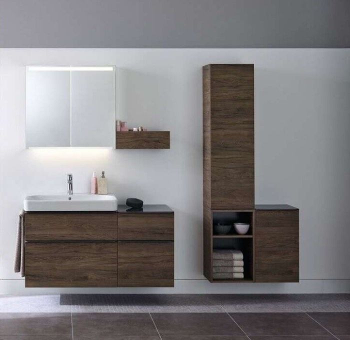 Умивальник Geberit Smyle Square 90 см, з переливом, білий глянець, 500.251.01.1