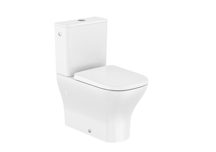 Компакт Optic Rimless Vortex з кришкою soft-close A342V15000+A341V11000+A801F72002 Roca