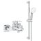 Смеситель для ванны Grohe Cubeo + Душевой набор Tempesta 110