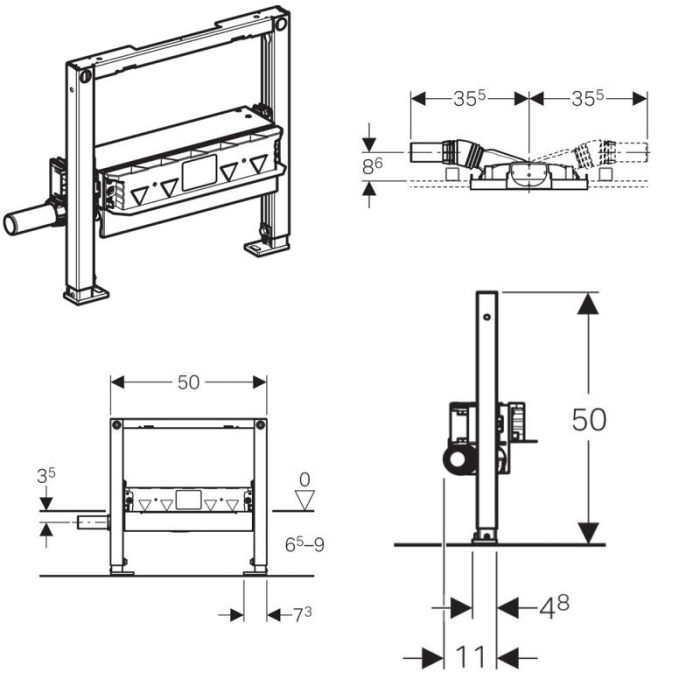 Душовий трап d40 Duofix 111.593.00.1 Geberit