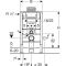 Інсталяція для унітаза H82 Duofix Omega 111.003.00.1 Geberit