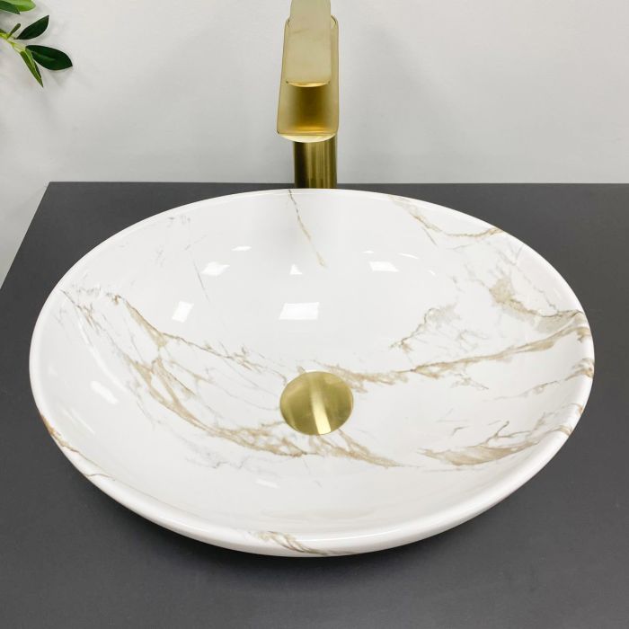 Умывальник VBI PARMA STAINS GLOSSY накладной