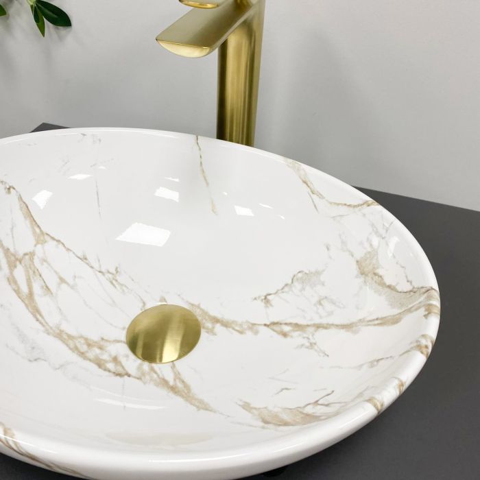 Умывальник VBI PARMA STAINS GLOSSY накладной