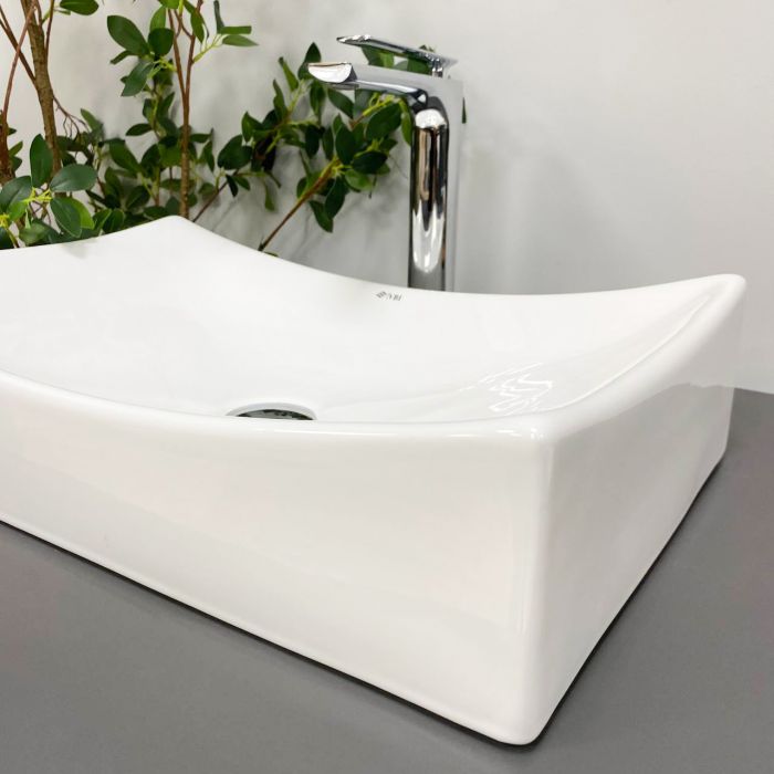 Умивальник VBI VIAREGGIO WHITE накладний