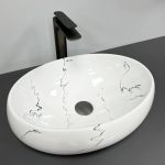 Умывальник VBI VENETO MARMO GLOSSY накладной