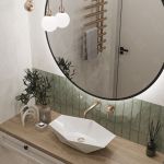 Умывальник VBI VENEZIA S WHITE накладной