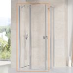 Душова кабіна (половина) CHROME CRV2-120 Transparent, (1QVG0C00Z1) RAVAK