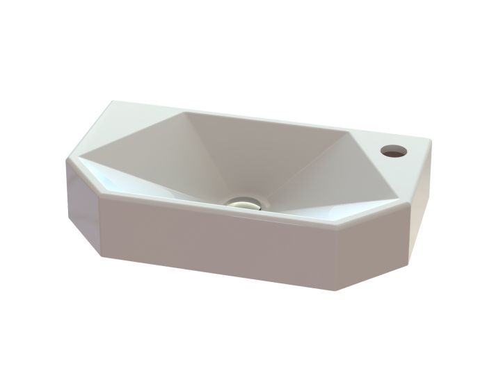 Умивальник «Тритон» R  Білий А100 глянець