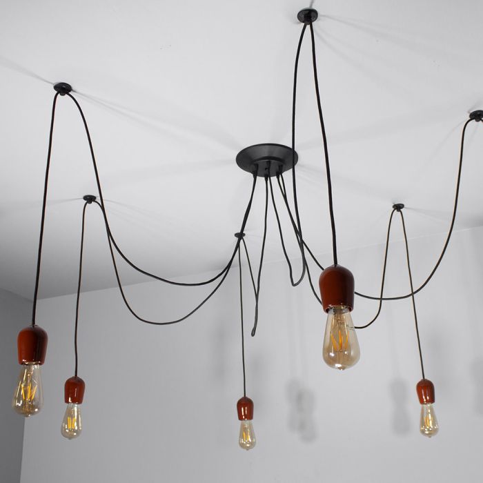 Люстра-павук LS 2152-6K-6