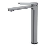 SOLO змішувач для умивальника високий, pistola gris