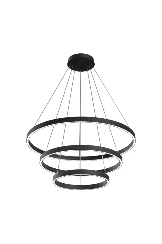 Люстра EMPRESS LED 3x, чорний