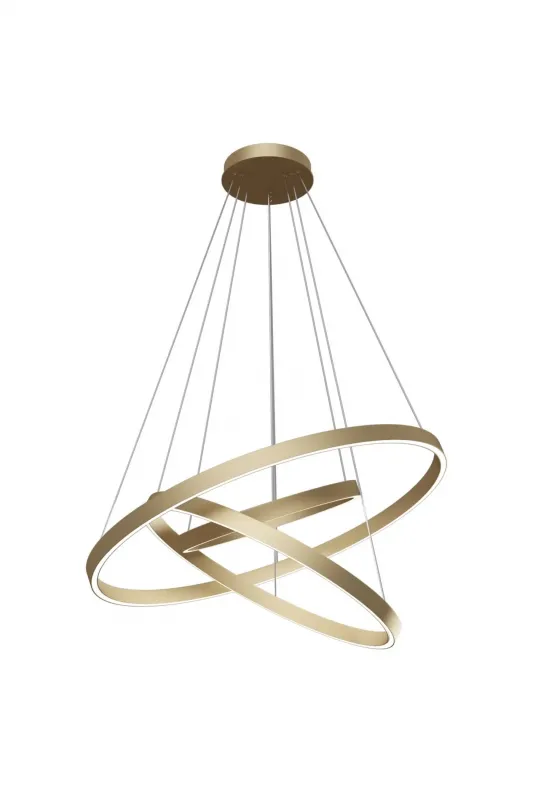 Люстра EMPRESS LED 3x, латунь