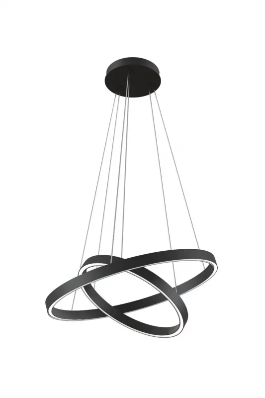 Люстра EMPRESS LED 2x, чорний