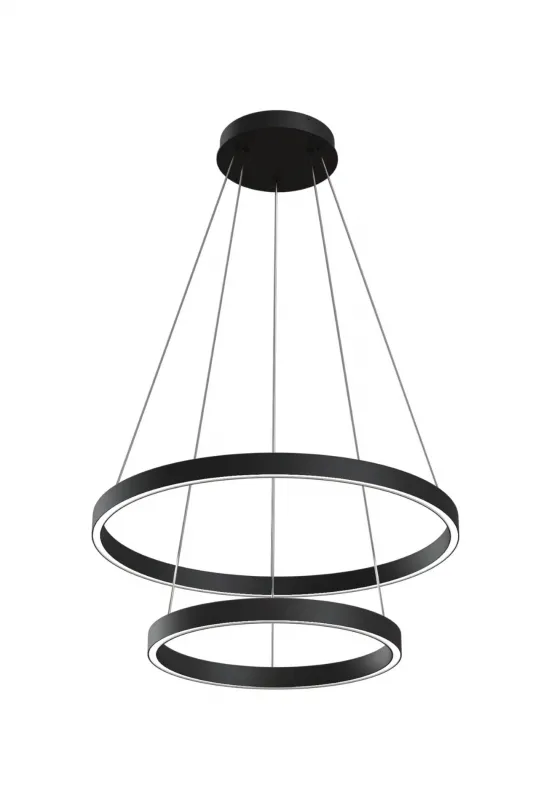 Люстра EMPRESS LED 2x, чорний
