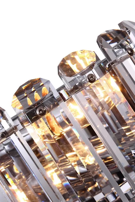 Кришталеве бра CRYSTAL, хром