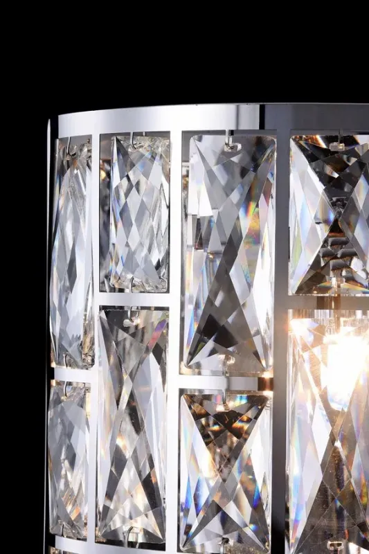 Бра EMPRESS Crystal High, хром