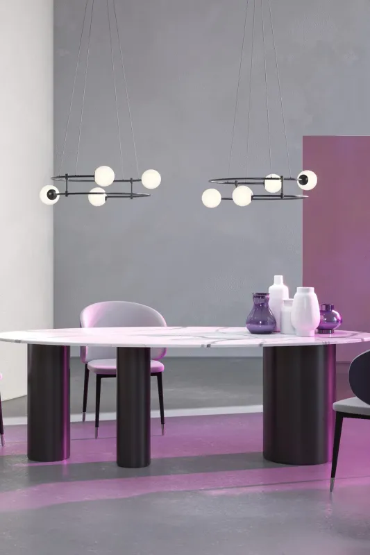 Люстра EMPRESS Ring, черный