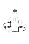 Люстра EMPRESS Ring, чорний