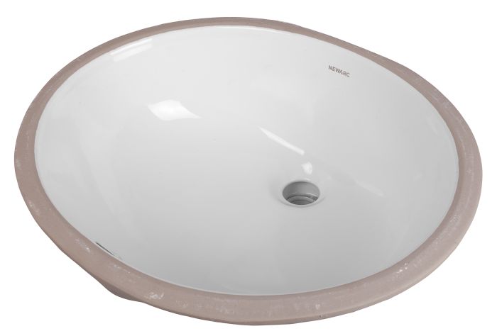 Умывальник овальный NEWARC Hilton, белый
