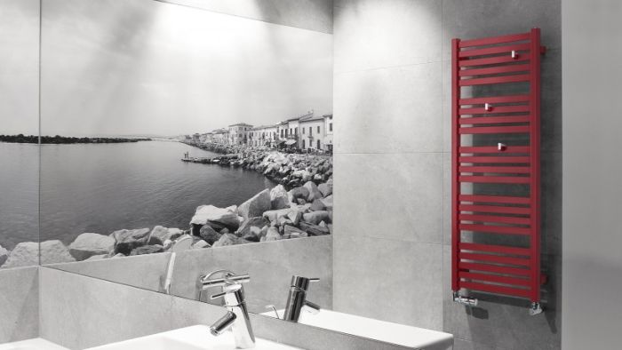 Рушникосушка TERMA Marlin 1185x530 RAL 9005, Soft  SX