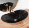 Умивальник REA ROYAL IN BLACK MARBLE GOLD накладний