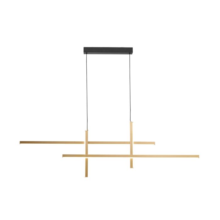 Підвісний світильник Zuma Line 22008P-BK/GD Edge