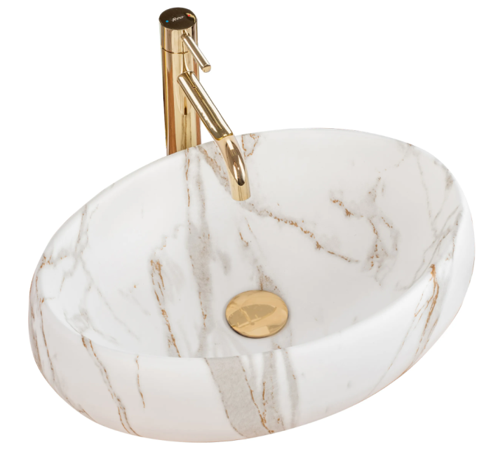 Умивальник REA LINDA LAVA MATT накладний