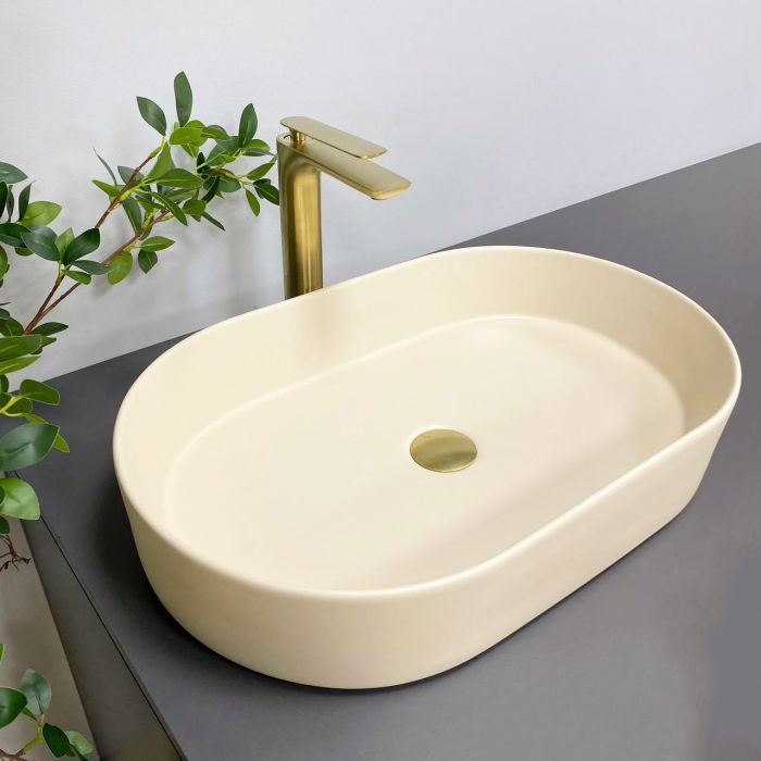 Умывальник VBI VERONA 60 BEIGE MATT накладной