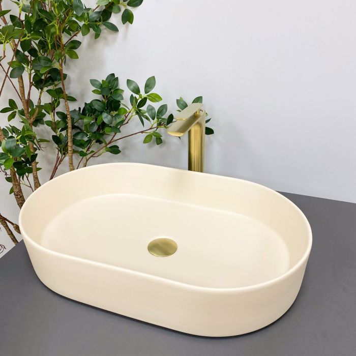 Умывальник VBI VERONA 60 BEIGE MATT накладной