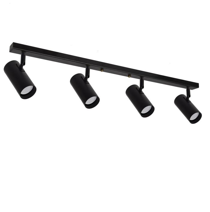 Світильник стельовий (спот) Pelikan GU10 L120-4 Black