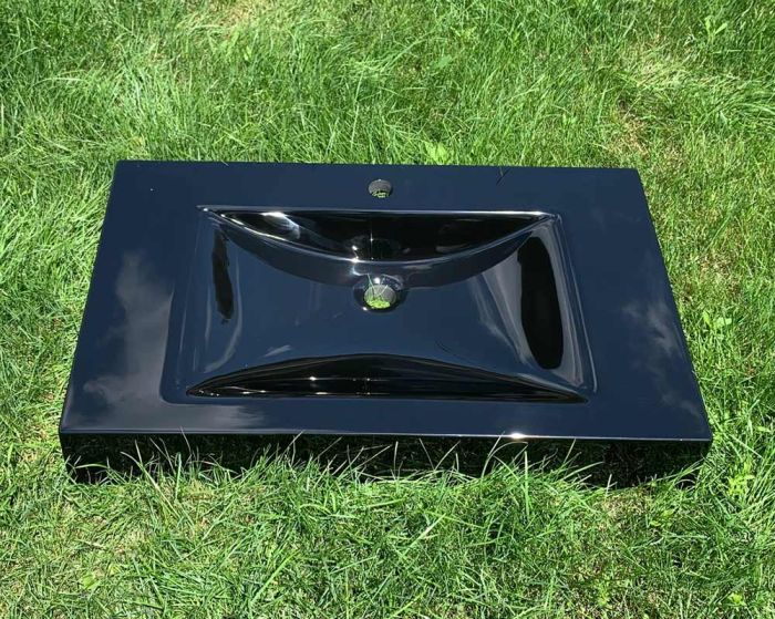 Умивальник «Атлант» 800 Чорний А200 глянець