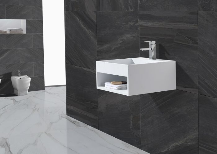 Умывальник ASIGNATURA Monolith 500, белый 