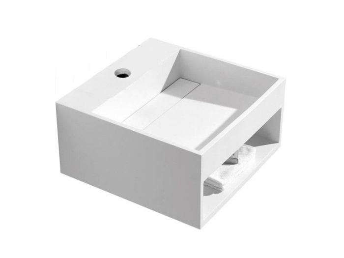 Умывальник ASIGNATURA Monolith 500, белый 