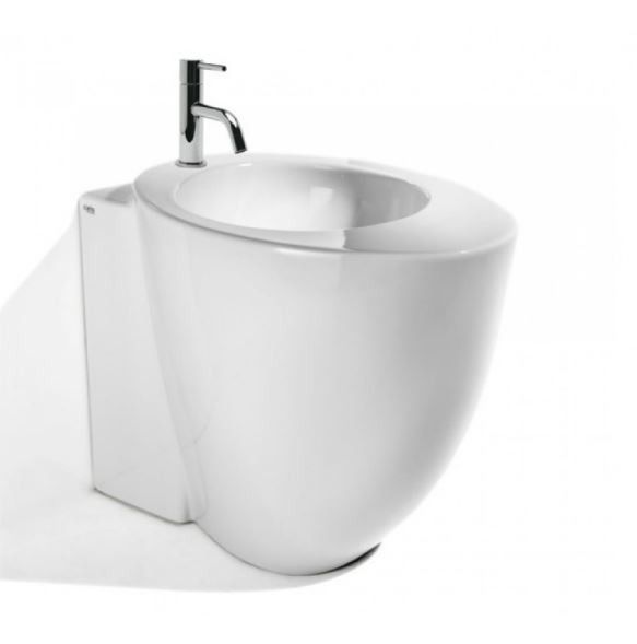 LGBI Біде підлогове, біле   Cielo