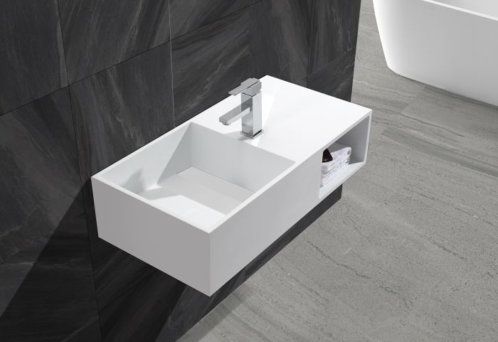 Умывальник ASIGNATURA Monolith 800, белый 