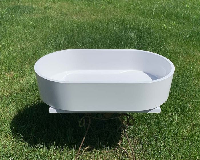 Умивальник «Ліана» 60 см Білий А100 глянець