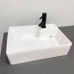 Умывальник VBI ALTAMURA WHITE на стиральную машинку