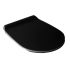 Крышка для унитаза Vignoni soft-close (VI004) Black matt, SIMAS